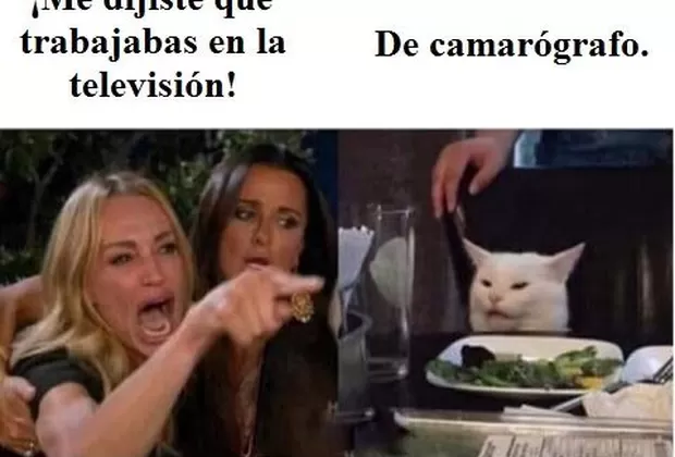 “Me dijiste que…”: este es el origen del popular meme de la mujer y el gato