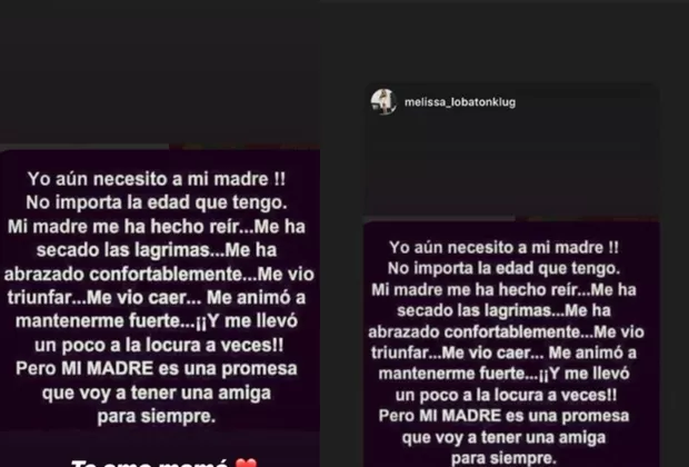 Melissa Klug: Melissa Lobatón la respalda tras polémica con su hermana Samahara