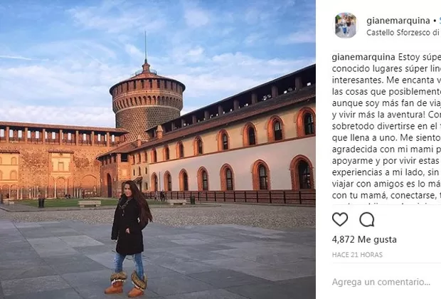 Melissa Klug: su hija Gianella le dedica conmovedor mensaje en Instagram