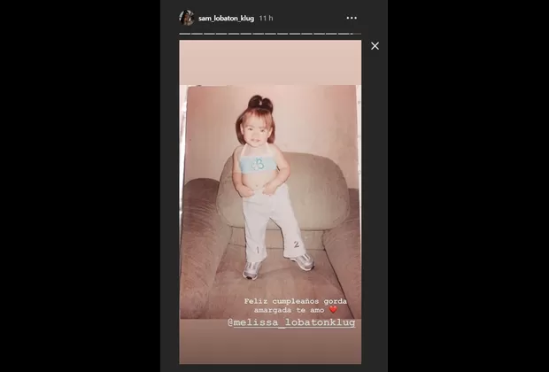 Melissa Klug: su hija Melissa Lobatón celebró cumpleaños sin su hermana Samahara