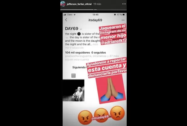 Jefferson Farfán y Melissa Klug hijo