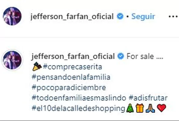 Jefferson Farfán reaccionó así tras polémica entre Melissa Klug y Samahara Lobatón