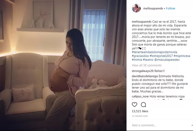 Melissa Paredes hace este recuento de lo más destacado que vivió el 2017