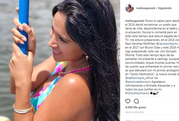 Melissa Paredes Ojitos hechiceros