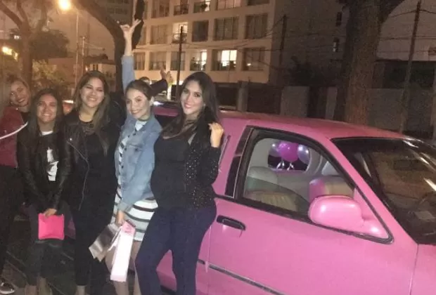 Melissa Paredes fue criticada por asistir a despedida de soltera