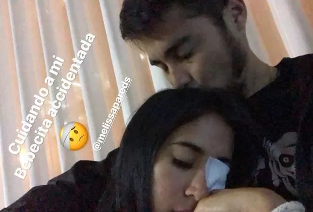 Melissa Paredes accidente Pantaleón y las visitadoras el musical