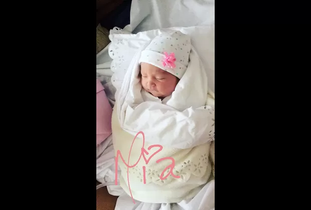 La hija de Melissa Paredes