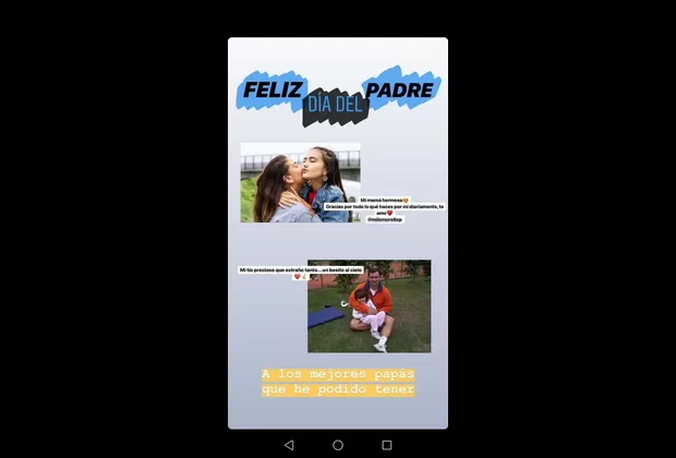 Merly Morello celebra a su madre en redes sociales por el 'Día del padre'