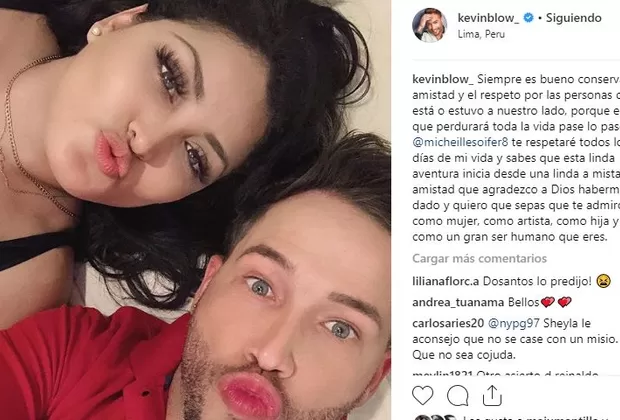 Michelle Soifer y Kevin Blow terminaron