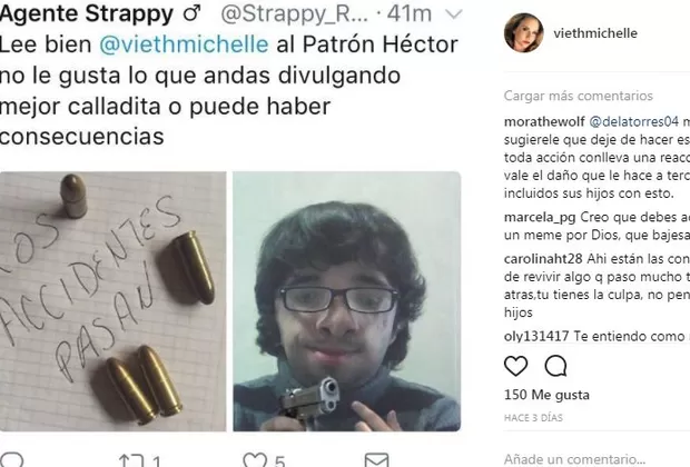 Michelle Vieth recibe amenazas de muerte en redes sociales