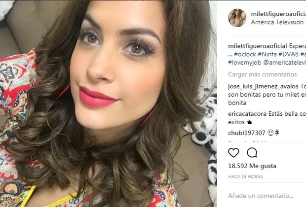 Milett Figueroa celebró así su incursión en la serie 'De vuelta al barrio'
