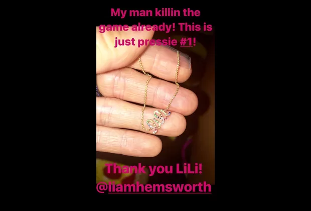 Regalo de Liam Hemsworth a Miley Cyrus