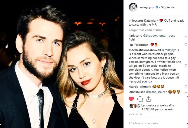 Miley Cyrus y Liam Hemsworth esposos