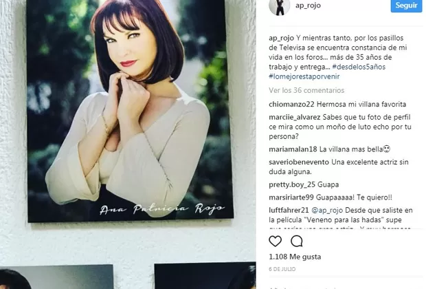 'Mujer de Madera': Ana Patricia Rojo celebró así sus 38 años de carrera