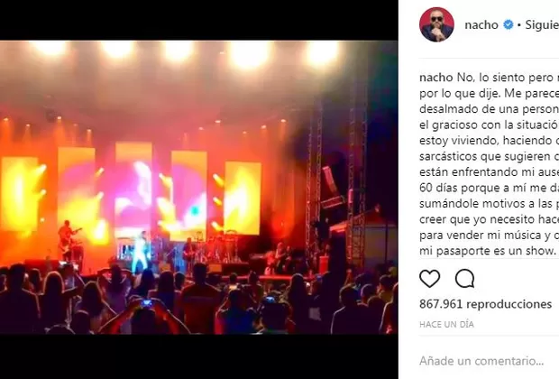 Nacho arremete contra Chyno
