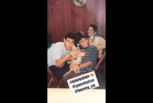 Yaco Eskenazi de adolescente