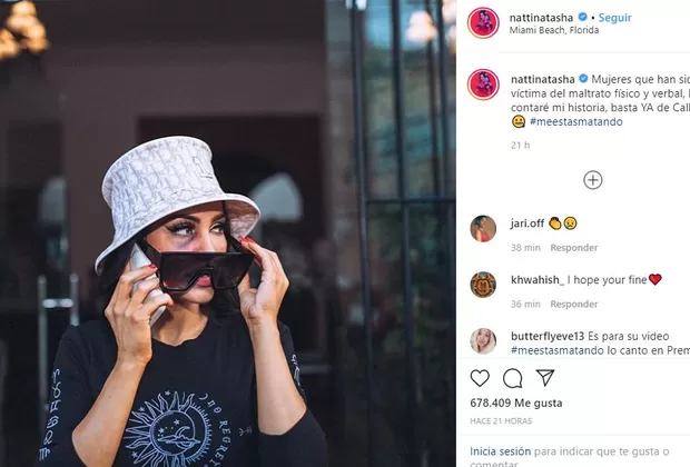 Natti Natasha estrena canción contra la violencia a la mujer