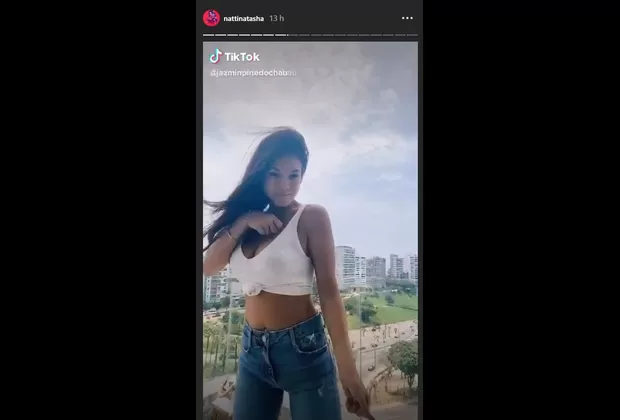 Natti Natasha quedó emocionada con video de Jazmín Pinedo