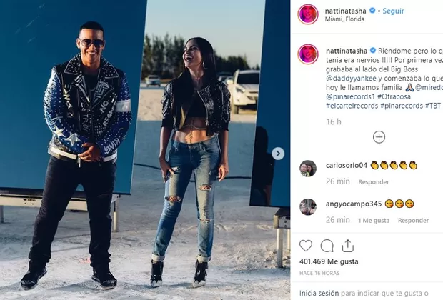Natti Natasha y Daddy Yankee