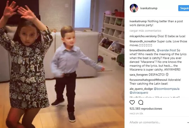 Nietos de Donald Trump bailan 'Despacito' y causan furor en redes sociales
