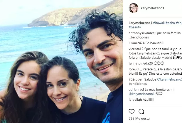 'Niña amada mía': Karyme Lozano se lució así junto a su hija y a su esposo