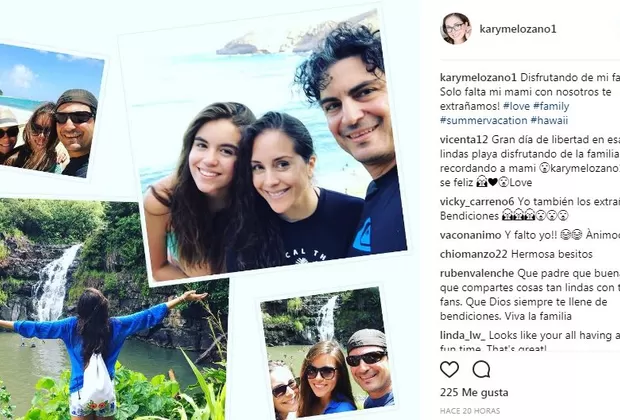 'Niña amada mía': Karyme Lozano se lució así junto a su hija y a su esposo