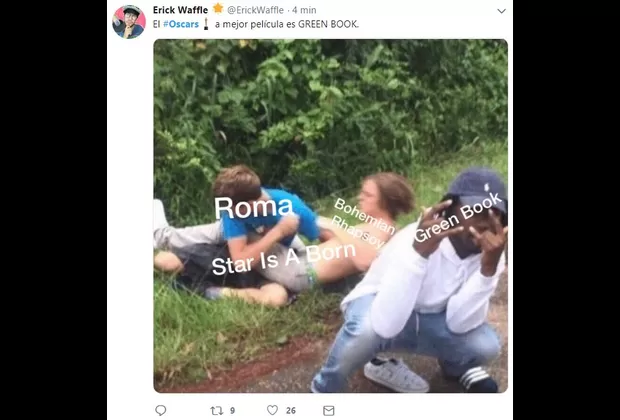 Oscar 2019: estos son los memes más divertidos que dejó la premiación