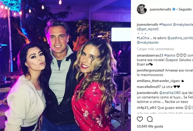 'La otra': Yadhira Carrillo y Juan Soler sorprenden con este reencuentro