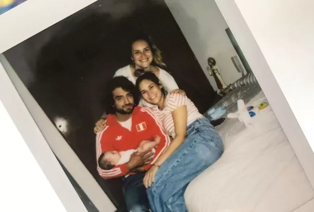 Pablo Heredia conoció a la hija de María Grazia Gamarra y compartió adorable foto