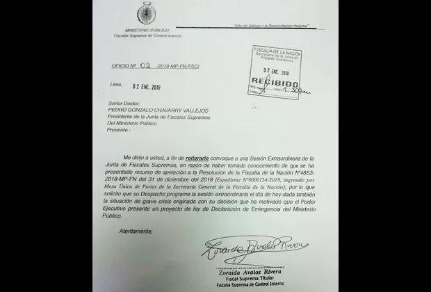 Pablo Sánchez y Zoraida Ávalos piden a Chávarry convocar a junta extraordinaria