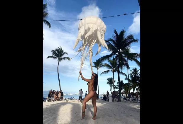 Paloma Fiuza deslumbra con espectaculares fotografías en Punta Cana
