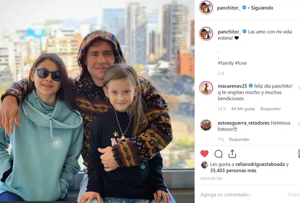 Pancho Rodríguez tuvo adorable reencuentro con sus hijas por el Día del Padre