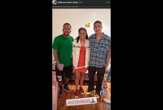 Paolo Guerrero y Jefferson Farfán se reencontraron por Navidad