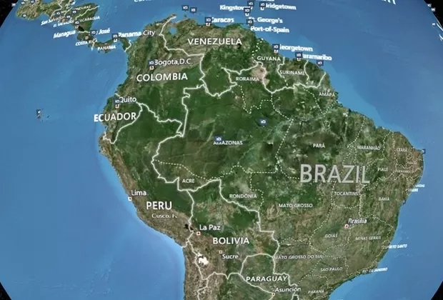 Papá Noel vino al Perú en su gira por Navidad, pero solo pasó por Cusco