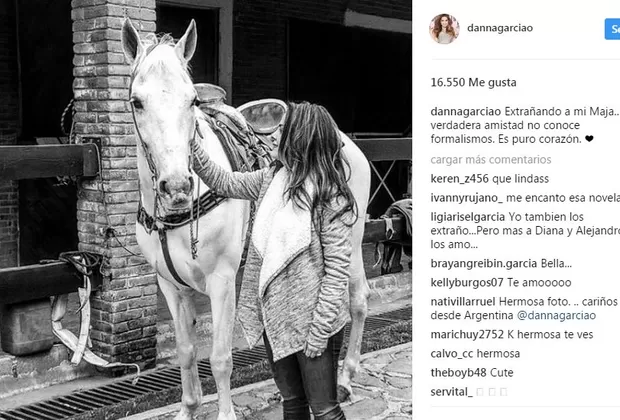 Pasión de Gavilanes: Danna García enterneció las redes con esta fotografía