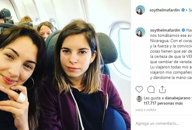 'Patito feo': Thelma Fardín se pronuncia tras orden de captura para Juan Darthés