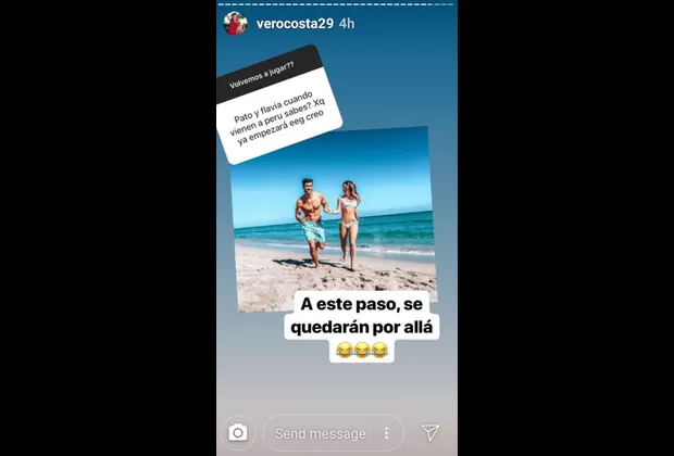 ¿Patricio Parodi y Flavia Laos se quedarán en Jamaica? Esto dice Verónica Costa