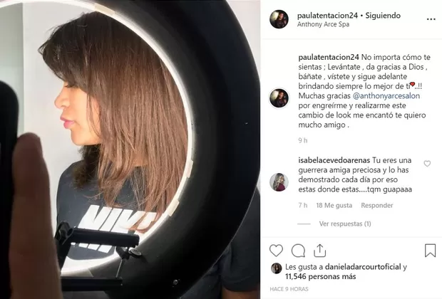 Paula Arias se luce con radical cambio de look tras separación y deja mensaje