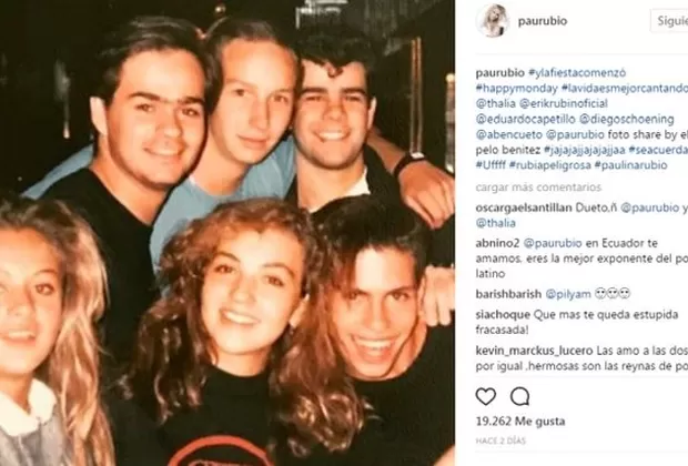 Paulina Rubio: con esta foto pone fin a su comentada rivalidad con Thalía