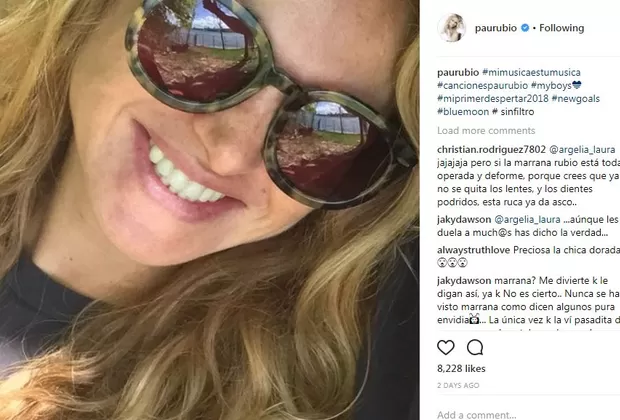 Paulina Rubio sin maquillaje