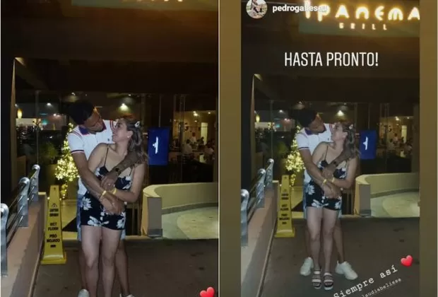 Pedro Gallese y Claudia Díaz se despiden con cariñosos mensajes en Instagram