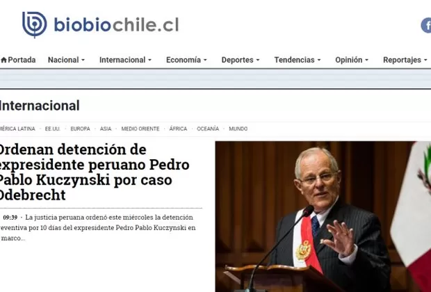 PPK: medios internacionales informaron así sobre la detención del expresidente