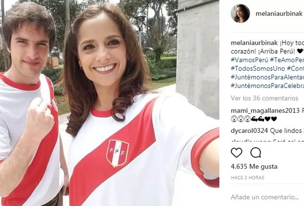 Artistas alientan así antes del Perú - Nueva Zelanda