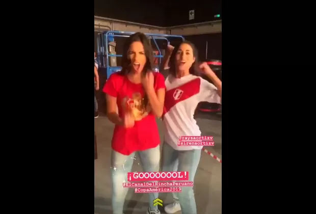Perú vs. Bolivia: así celebraron las gemelas de DVAB los 3 goles de la bicolor