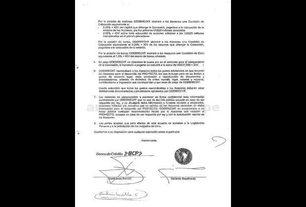 Nuevos documentos de la relación de PPK con Odebrecht entre los años 2004 y 2005