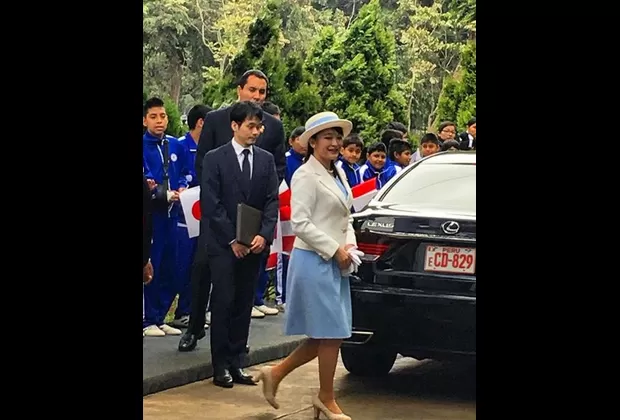 Princesa Mako llegó al Perú para celebrar los 120 años de la migración japonesa