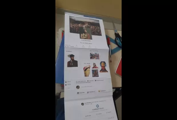 Profesor enseña historia con perfiles de Facebook a estudiantes en Ica