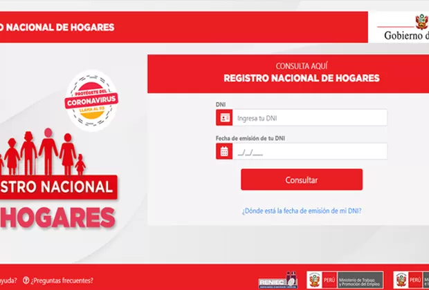 Bono universal dónde registrarse y requisitos