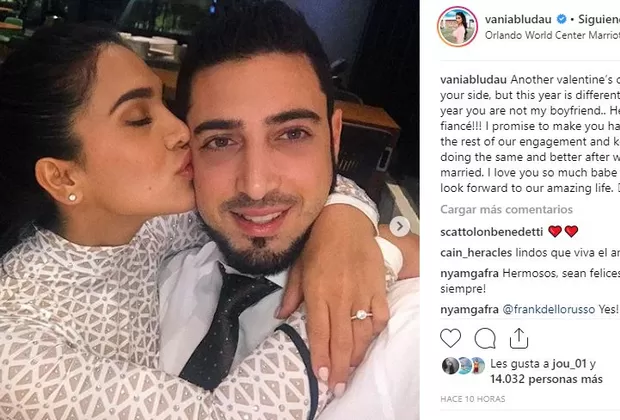 Vania Bludau y Frank Dello Russo San Valentín