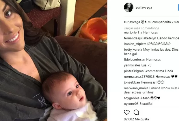 'Qué pobres tan ricos': mira cómo luce Zuria Vega a 6 meses de ser madre